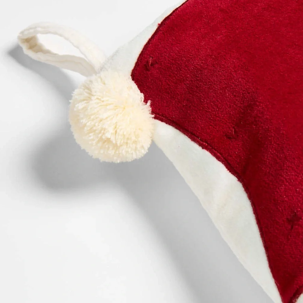Crate&kids Wonderland Velvet Light Santa Kids Christmas Stocking